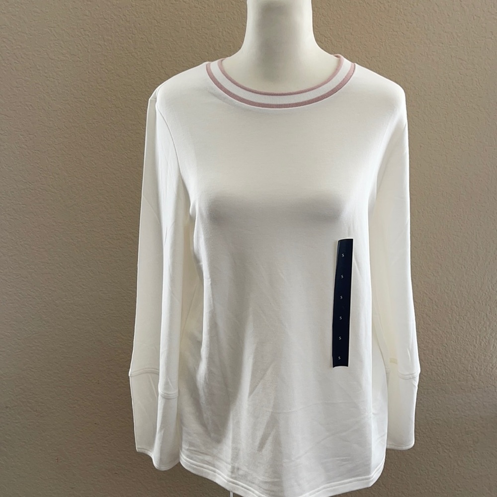 Crew neck fashion top